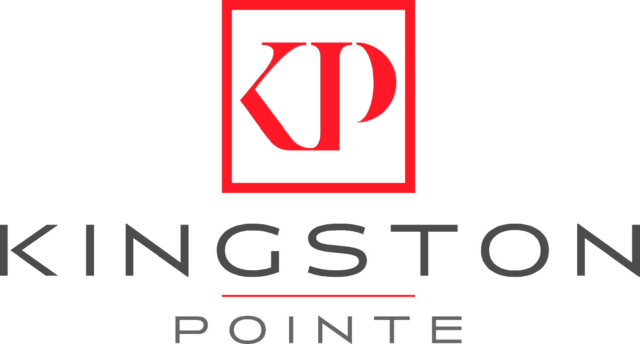 the logo pointe on a green background